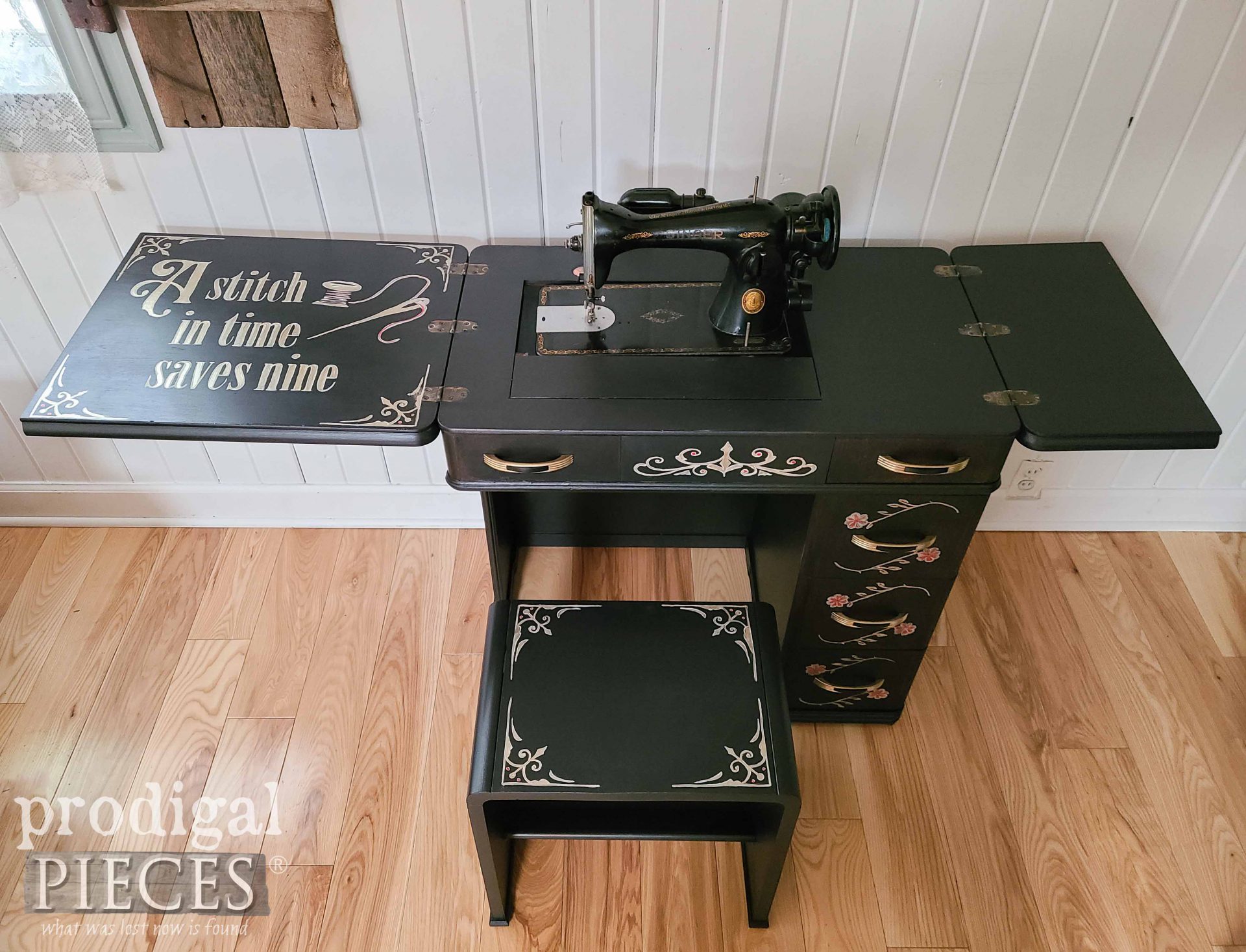 Art Deco Sewing Desk Update & Makeover - Prodigal Pieces